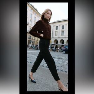 Zara pants with high waist